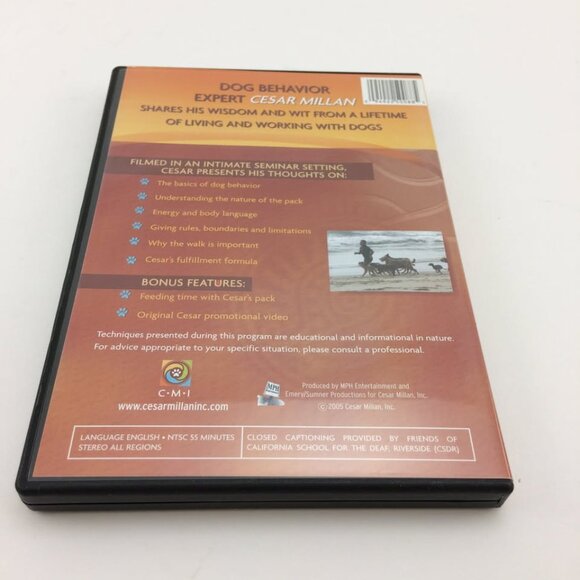 Cesar Milan's Mastering Leadership Dog Training DVD Series Vol 1, 2 ,3 - Picture 3 of 10